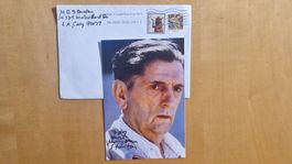Harry Dean Stanton, Original Autogramm auf Foto in Farbe