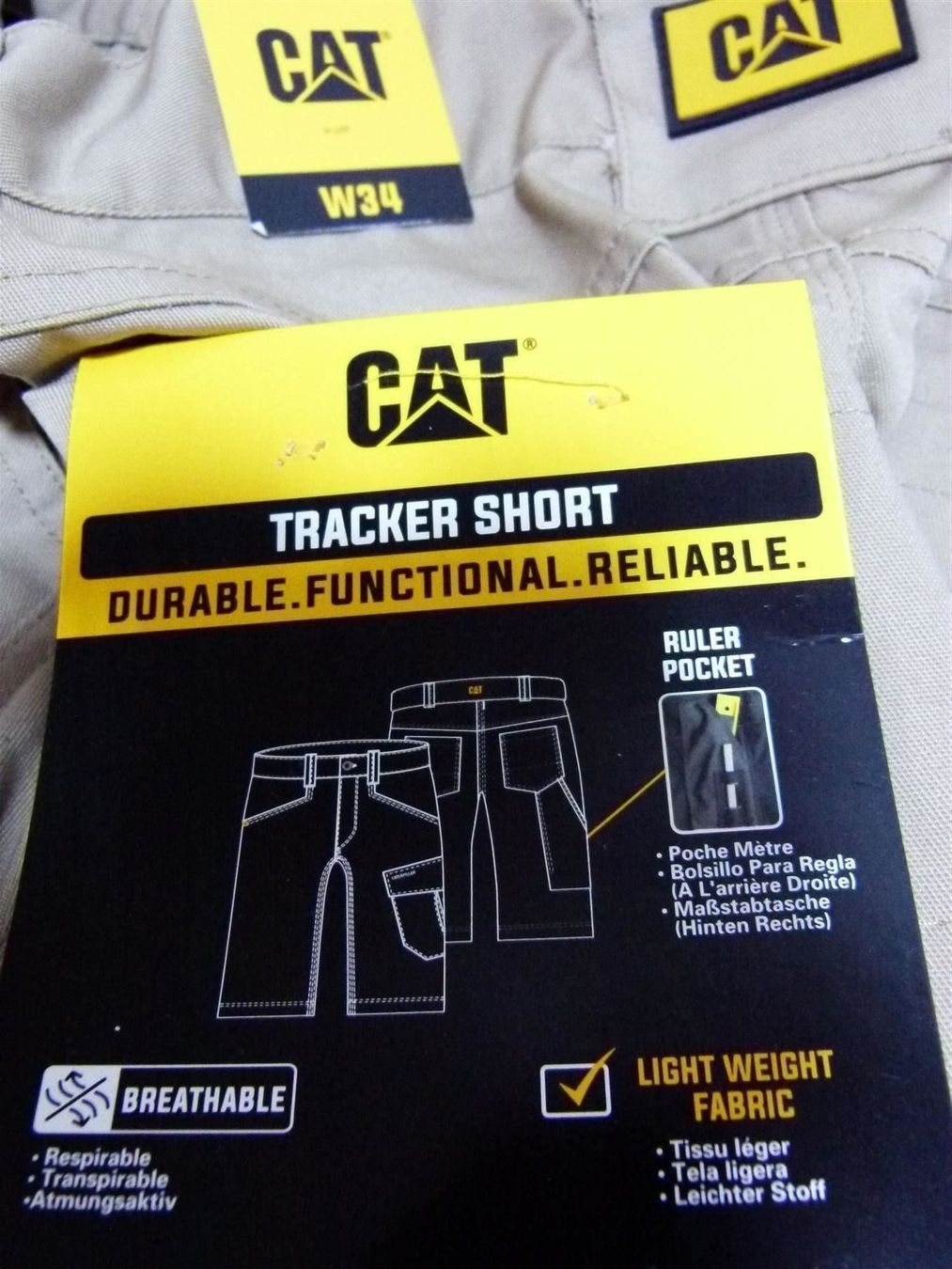 Caterpillar Pantaloni: CAT Tracker Shorts, Gr. W34 – Nuovo e nell'imballaggio originale da Uerkheim venduto da Kaufoption 5