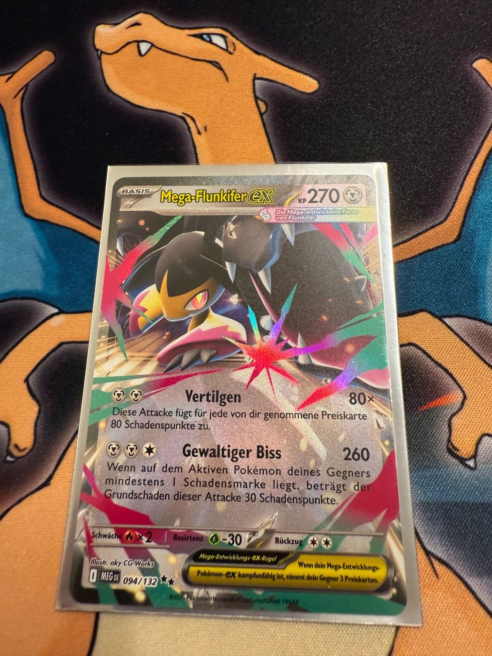 Pokémon Carte collezionabili: Mega Flunkifer ex (MEG 094) - Mega-Entwicklung – Nuovo (secondo la descrizione) da Bülach venduto da Pfrenzel