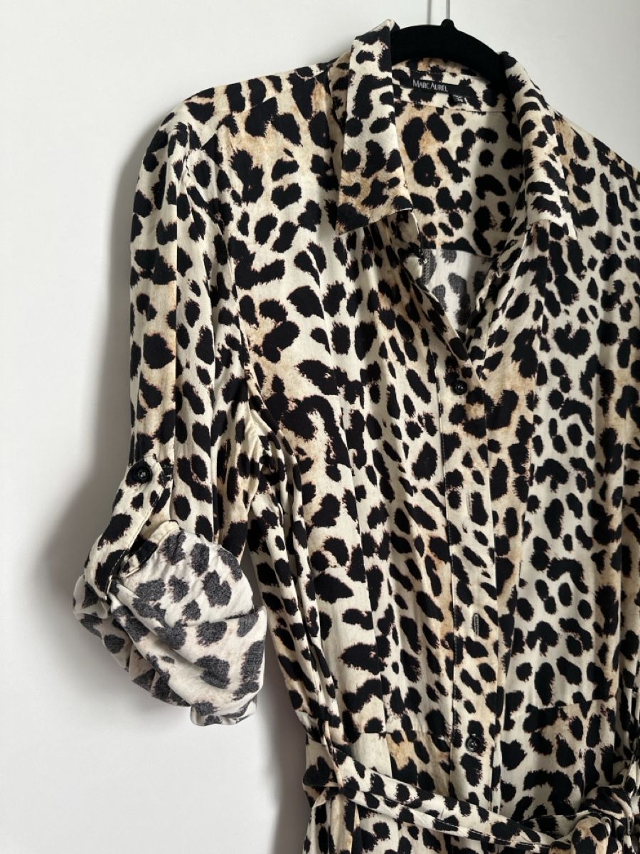 Vestiti: Marc Aurel Hemdblusenkleid Leo Print Grösse 38 – Usato da Othmarsingen venduto da Darija7 2