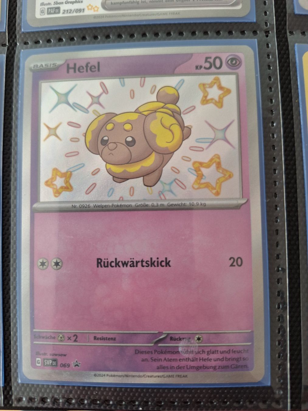 Pokémon Sammelbilder & Trading cards: Shiny Hefel – Gebraucht aus Altstätten SG von GGsGameshop