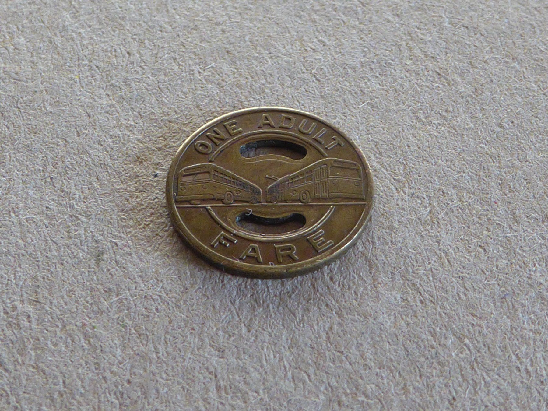 Medaillen: Jeton  Token  USA  Cincinati  Transit – Gebraucht aus Thun von 427er 3