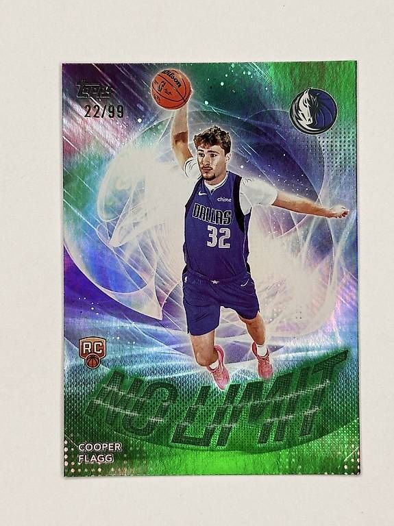 Cartes à collectionner: Topps - No Limit Cooper Flagg #NL-1 Green Rainbow – D'occasion à Walliswil b.Wangen par Swiss-Trading-Bros 1