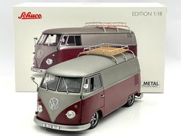 VW T1b Lieferwagen Lowrider 1960-1963 dunkelrot / matt-grau