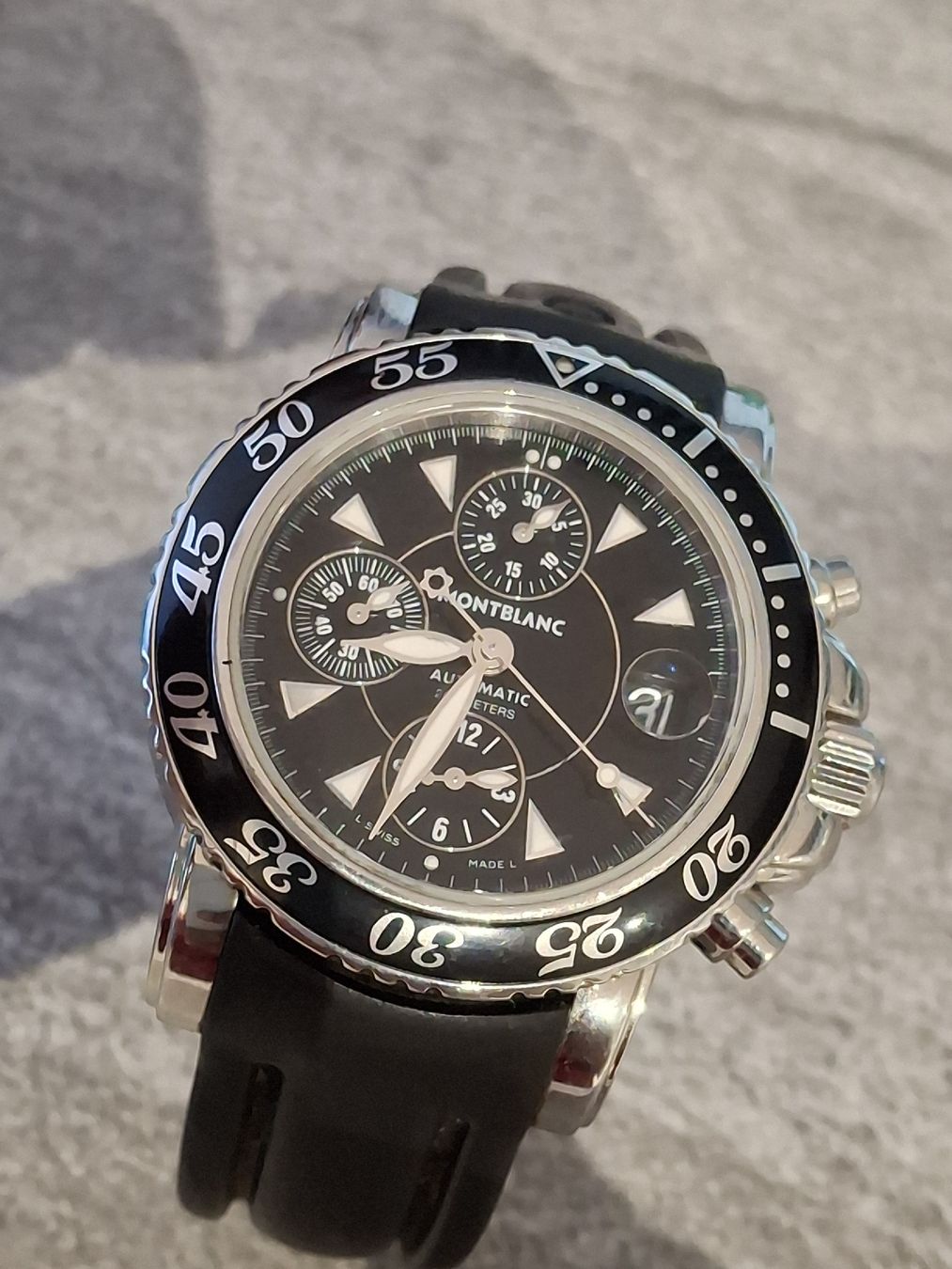 Montblanc Uhren: Montblanc Automatic Chronograph Herrenuhr – Gebraucht aus Reiden von Flomy-72 2