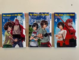 Der Junge und das Biest 1,2,4 - Hosoda / Asai - Manga Comics