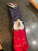 Weihnachten Antirutsch Socken mit Eisbär 84% BW 43-46