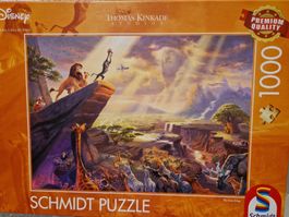 Puzzle 1000 Teile Disney "König der Löwen"
