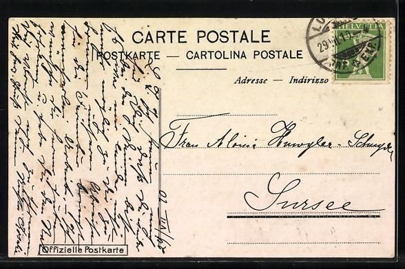 Cartoline postali: Luzern, 29. Luzerner Kantonal Sängerfes – Usato da Berlin venduto da bartko-reher 1
