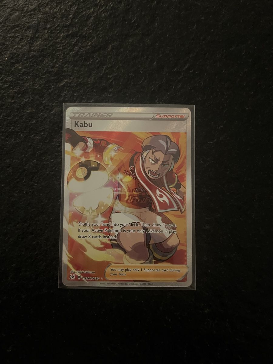 Pokémon Carte collezionabili: TRAINER Kabu, trainer gallery TG26/TG30 – Nuovo (secondo la descrizione) da Gordola venduto da _Dem_