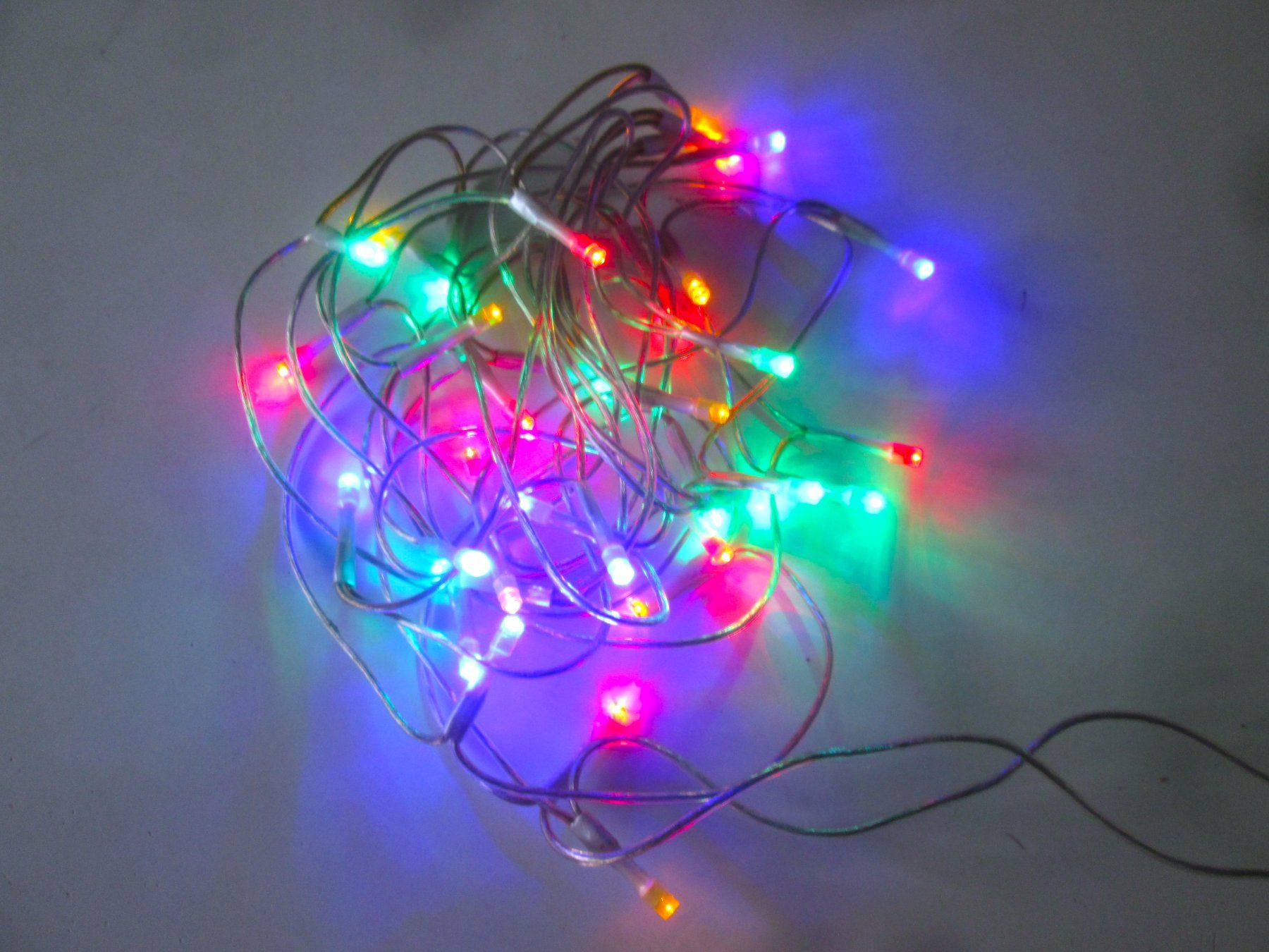 Ghirlande e barre luminose: LED Lickterkette – Usato da Sementina venduto da babucia 1