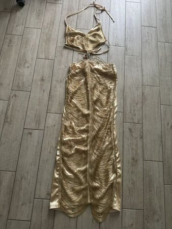 KLEID GOLD SEHR SEXY GOLD S