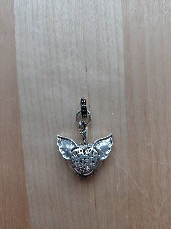 Thomas Sabo Anhänger: Thomas Sabo Herzanhänger mit Flügel / ORIGINAL – Gebraucht aus Mönchaltorf von Swiss131 2