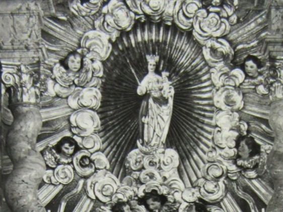 Ansichtskarten: MELCHTAL 1951 SZ AK GNADELALTAR WALLFAHRTSKIRCHE – Gebraucht aus Ettingen von Hausi4711 1
