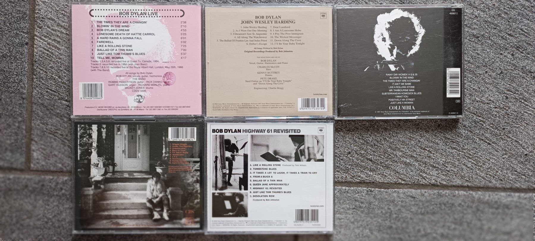 CD: 5 CD Bob Dylan – Usato da Tesserete venduto da unicuique-suum 1