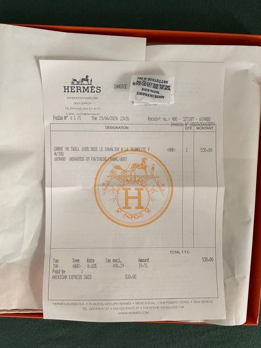 Hermès Foulards & écharpes: Hermès 90 cavalier à la trompette Bajtlik – D'occasion à Wädenswil par blydia 1