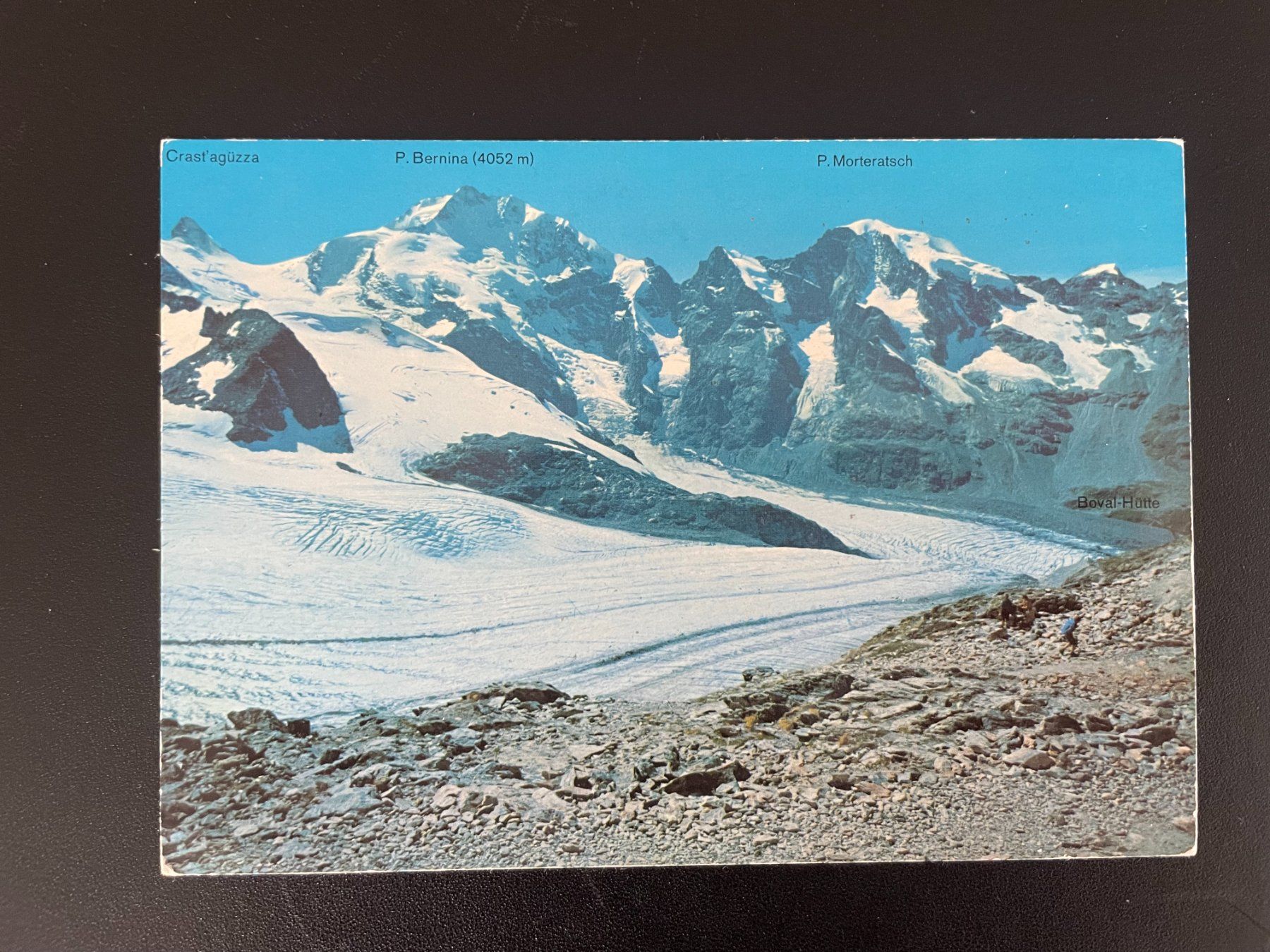 Cartes postales: AK GR Diavolezza, Blick gegen Pers-Gletscher – D'occasion à Thal par Danny82