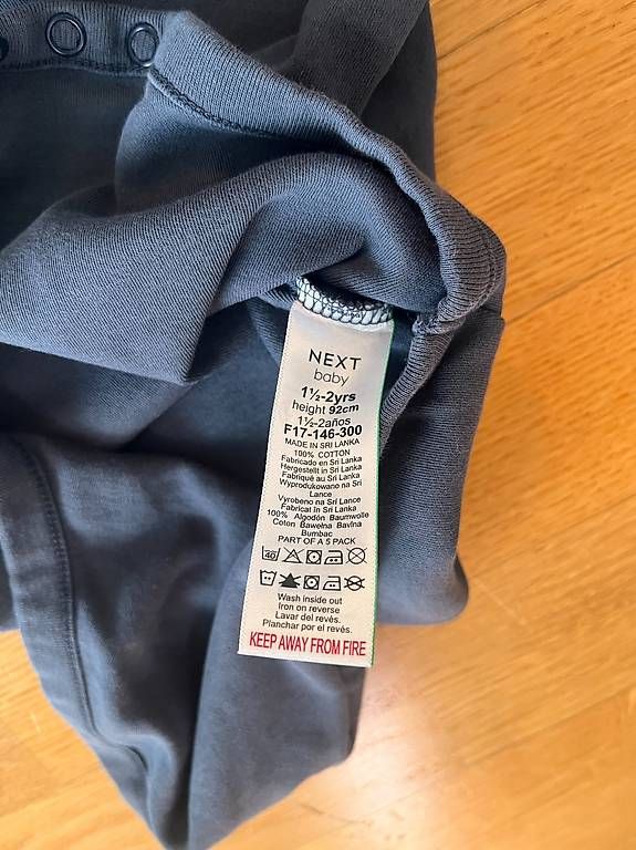 Biancheria intima: 6 Langarm-Bodys Gr. 92  Next Baby & H&M  – Usato da Zug venduto da BT6300 1