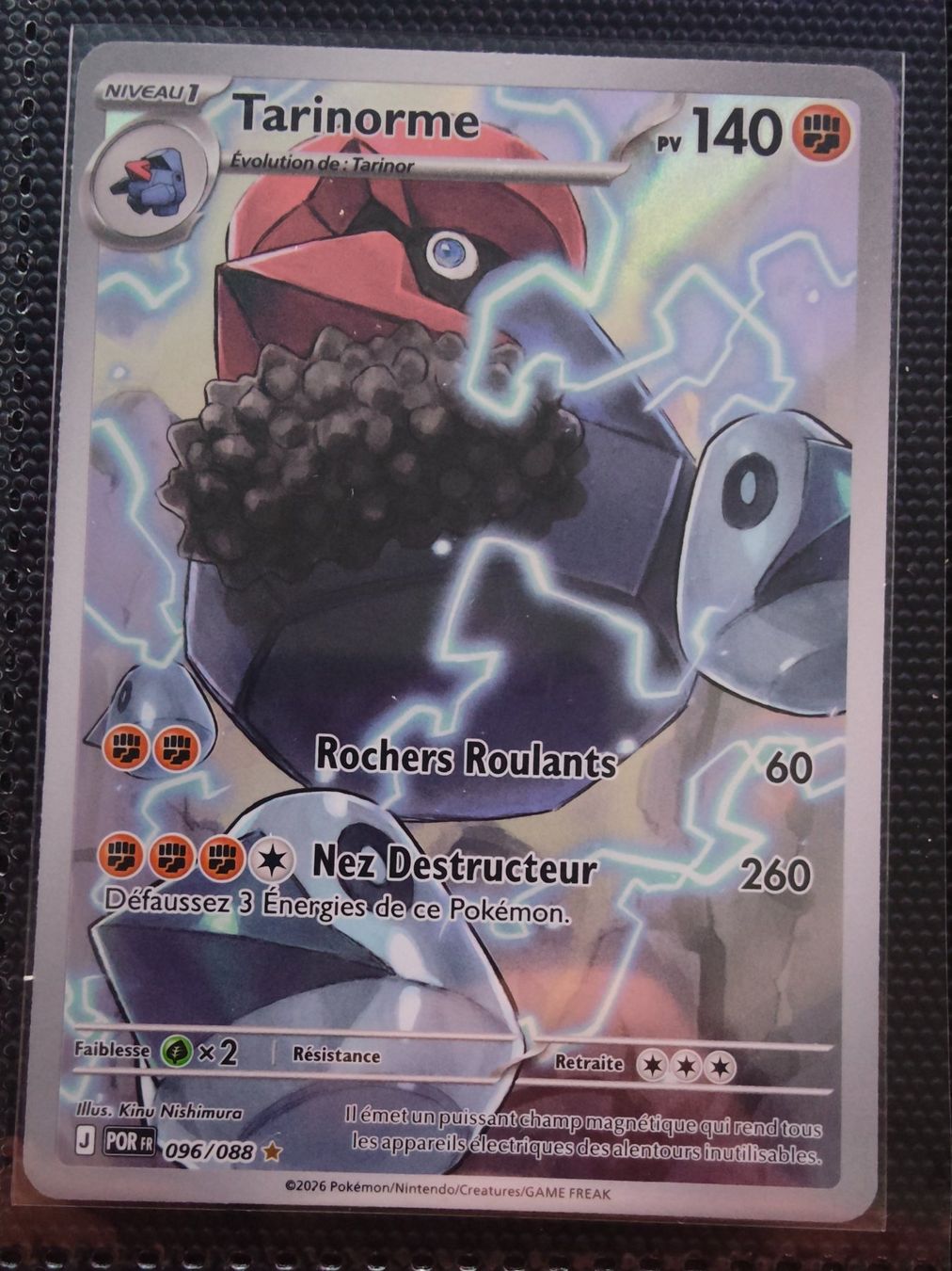 Jeux: Pokémon Équilibre Parfait POR 096/088 - Tarinorme – Neuf (Voir description) à Biel/Bienne par Luciano-CH