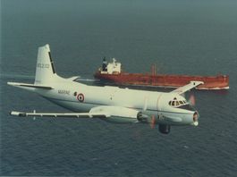 Pressefoto Dassault Atlantique 2 Marine auf Kodak Fotopapier