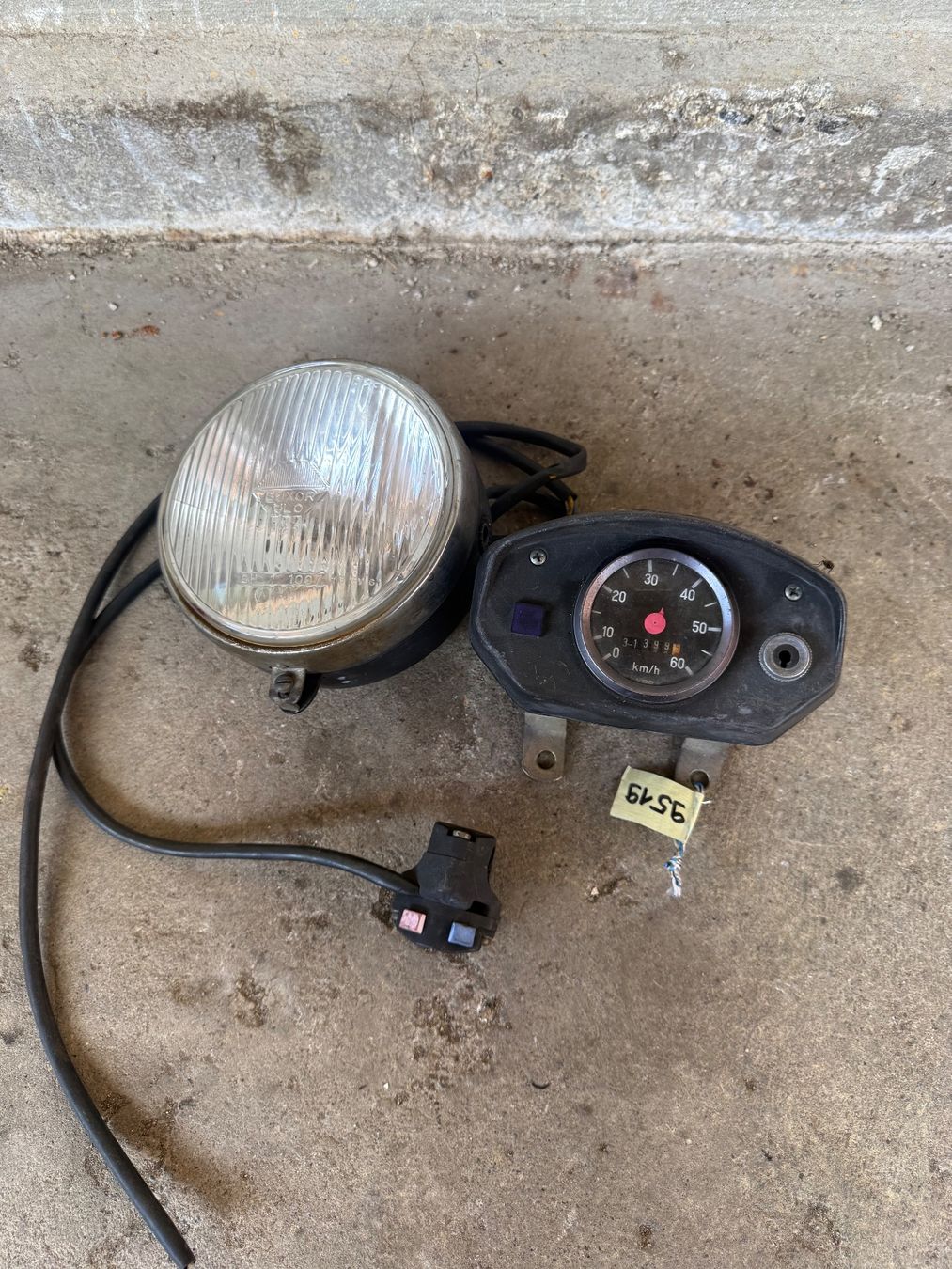 Sachs Mofa-Ersatzteile: Sachs 503 Automatik Lampe mit Cockpit – Gebraucht aus Fahrni b. Thun von berger_tuning34