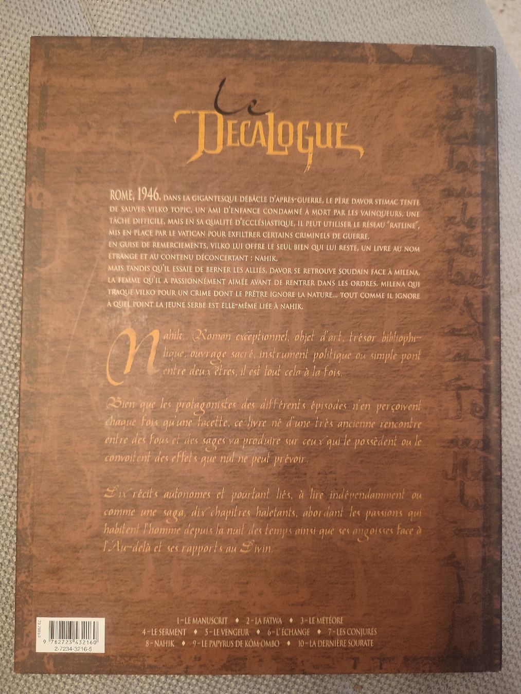 Fumetti: Le Décalogue - Le Serment - BE – Usato da Bougy-Villars venduto da Vogue 2