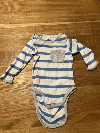 Body langarm gestreift Grösse 56