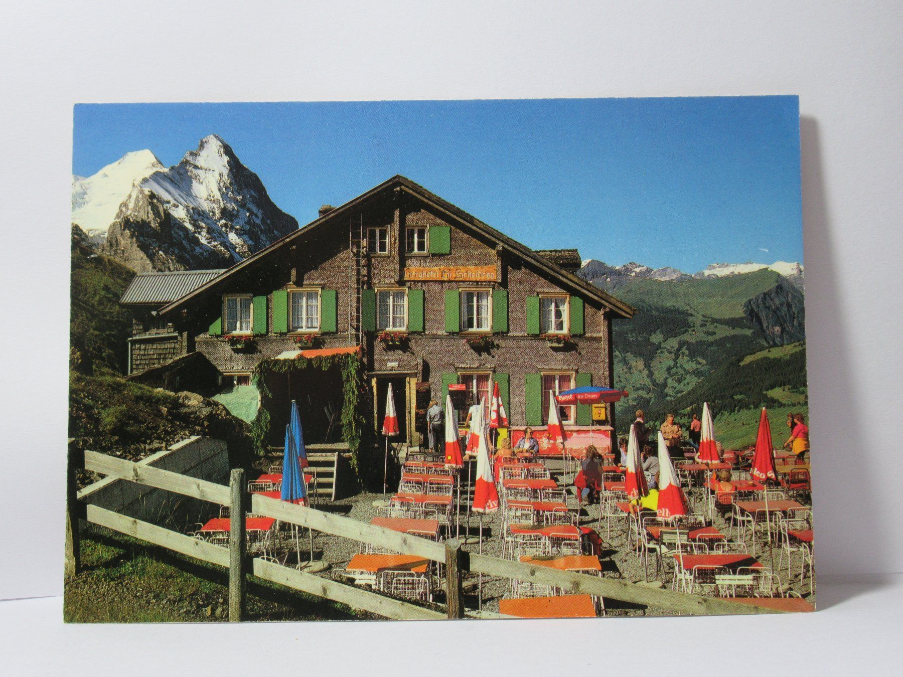 Cartoline postali: Hotel Grosse Scheidegg  , Grindelwald – Nuovo (secondo la descrizione) da Grenchen venduto da Bluemchen1900
