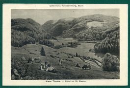 Albtal bei St.Blasien im Südschwarzwald, ungelaufen, ca.1914