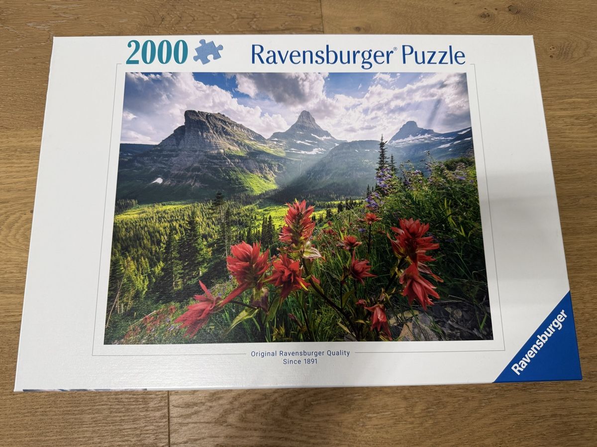 Ravensburger Puzzle: Ravensburger Puzzle, 2000 Teile, Berglandschaft, komplett – Nuovo (secondo la descrizione) da Wettswil venduto da Catli610 1