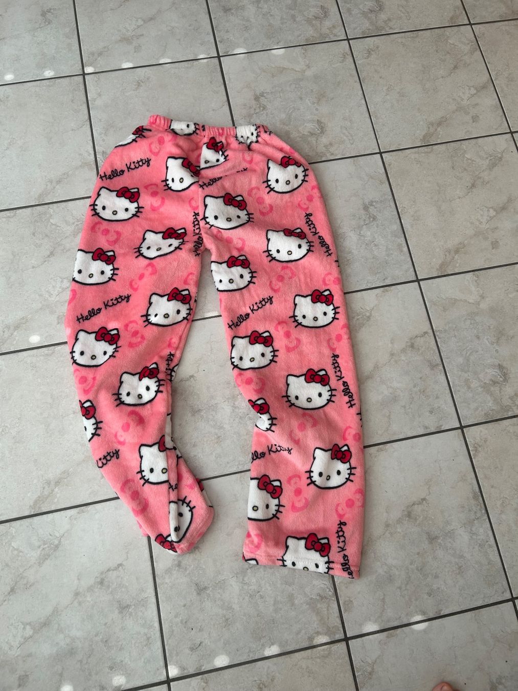 Pantaloni: Hello Kitty Kuschelhose / Fleecehose – Nuovo (secondo la descrizione) da Oberurnen venduto da simgug 1