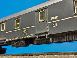 Lima 9304 _ FS Italia Poste _ Postwagen _ selten _ Spur H0