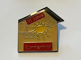 1 Pin Sonnenhof 10 Jahre
