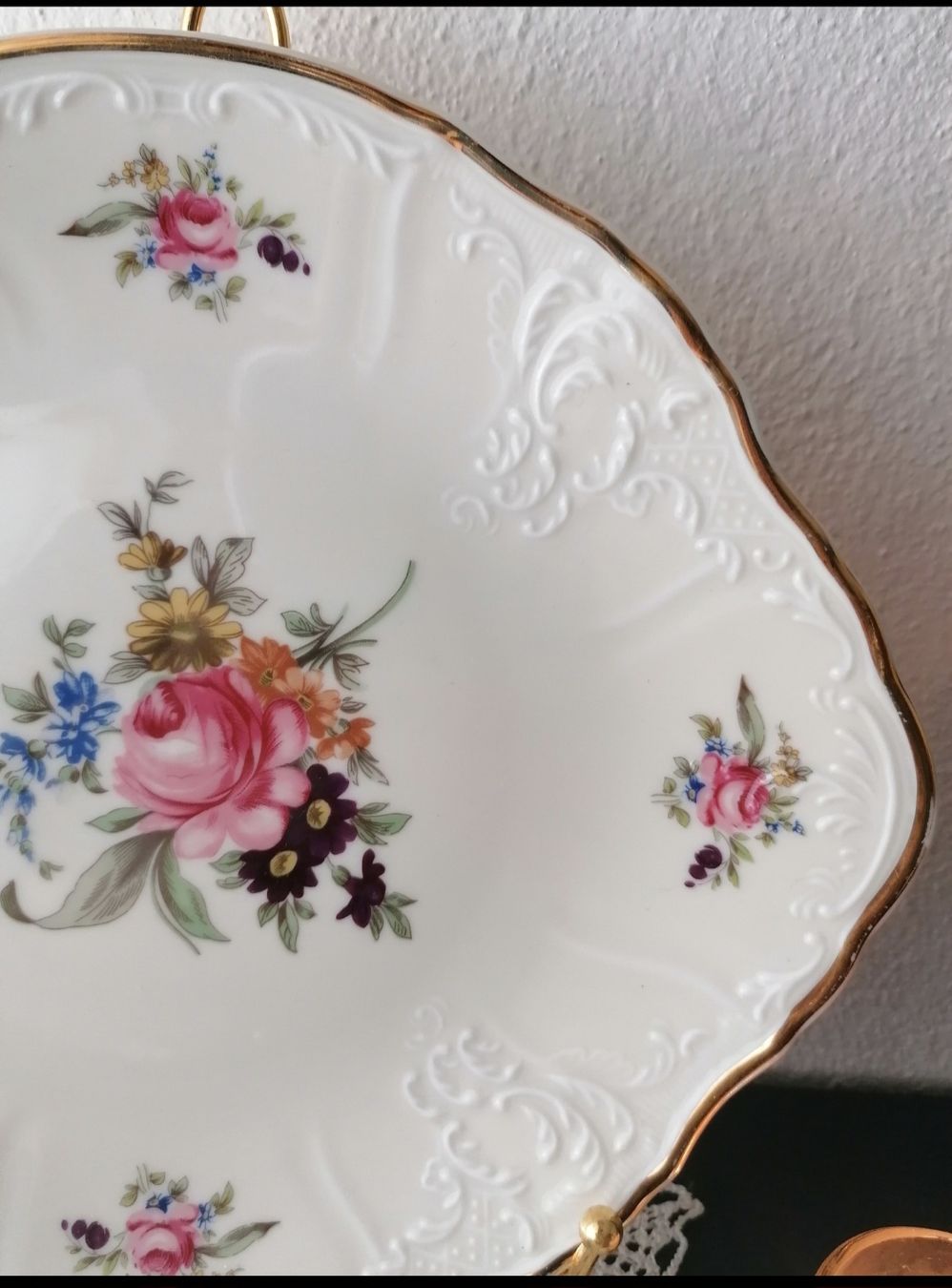 Piatti di portata: Wunderschöne Vintage Servierplatte "Bernadotte" Slovakia – Usato da Aegerten venduto da Jos_zem 1