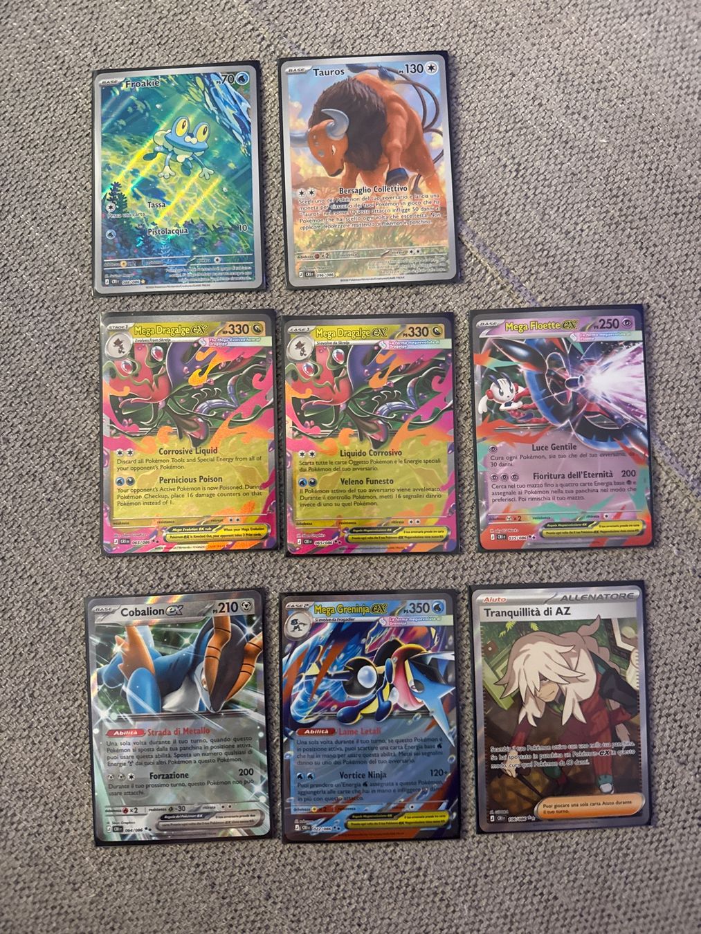 Pokémon Carte collezionabili: Pokemon - Caos Nascente - Diverse Carte – Nuovo (secondo la descrizione) da Zürich venduto da EL1992