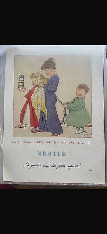 Libri: découpures publicitaires BÉBÉ NESTLÉ – Usato da Vevey venduto da nah_mmk5 2