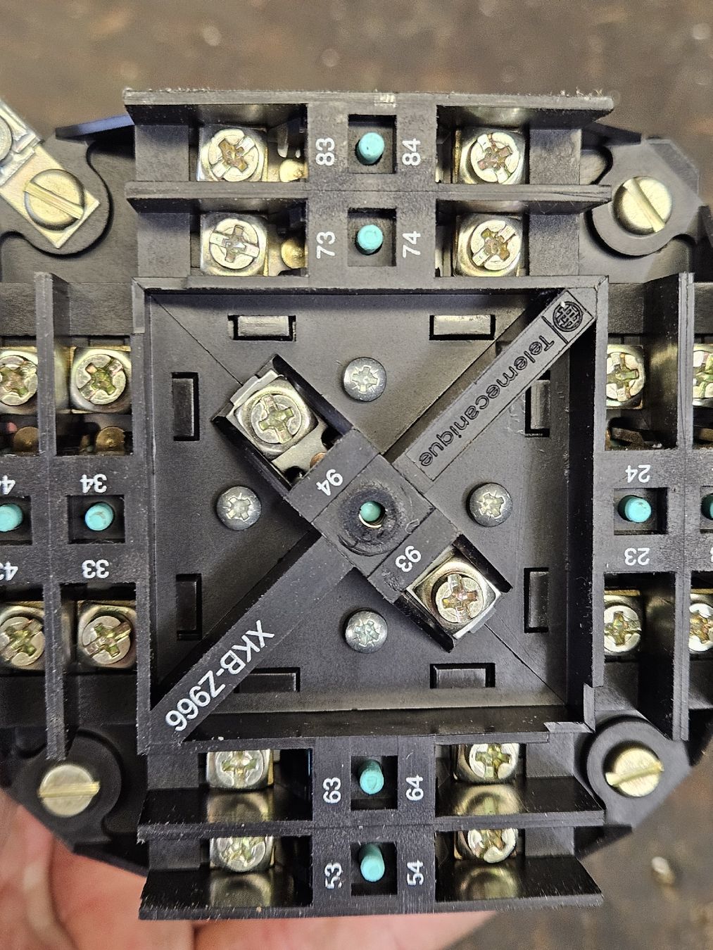 Controller: Telemecanique Joystick Controller XKBA16330 Steuerschalter – Nuovo (secondo la descrizione) da Einsiedeln venduto da Paletten 3
