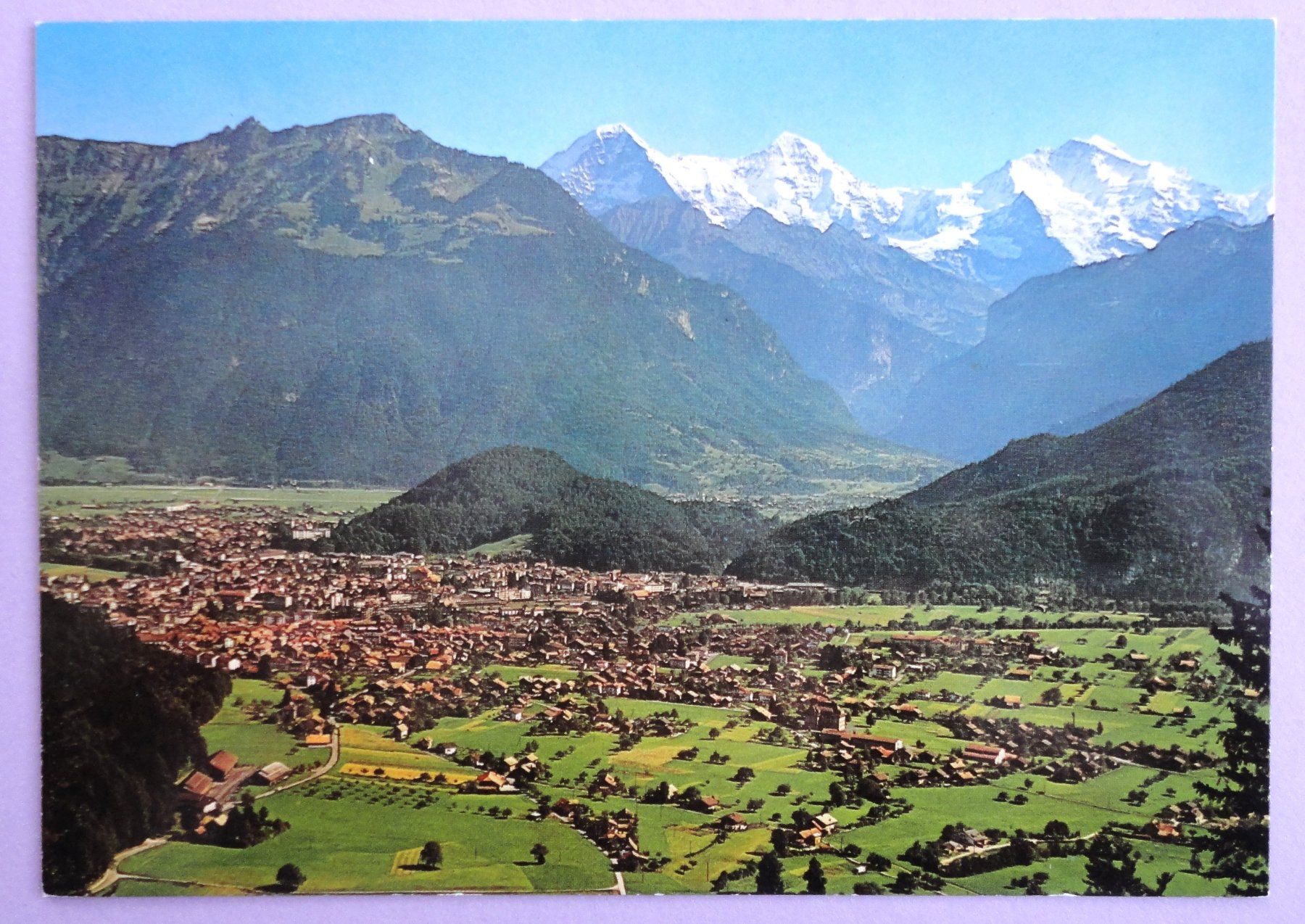 Cartes postales: Interlaken, Eiger - Mönch - Jungfrau – D'occasion à Fétigny par Billy2miny
