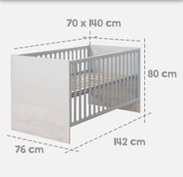 70*140 Roba Maren 2 Kinderbett