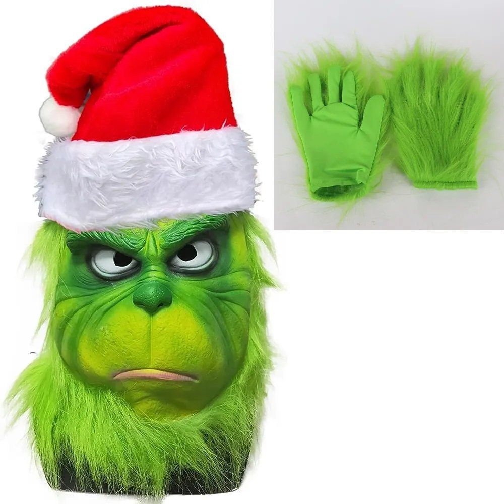 Maschere: Weihnachtsmaske Der Grinch – Nuovo e nell'imballaggio originale da Gurmels venduto da Swisspod 2