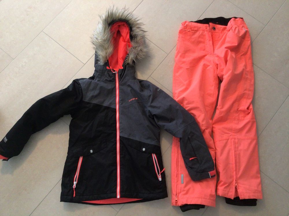 Icepeak Loris Jr Skijacke Kinder 650034553I Hellgra Produktbild-Vorschau 3