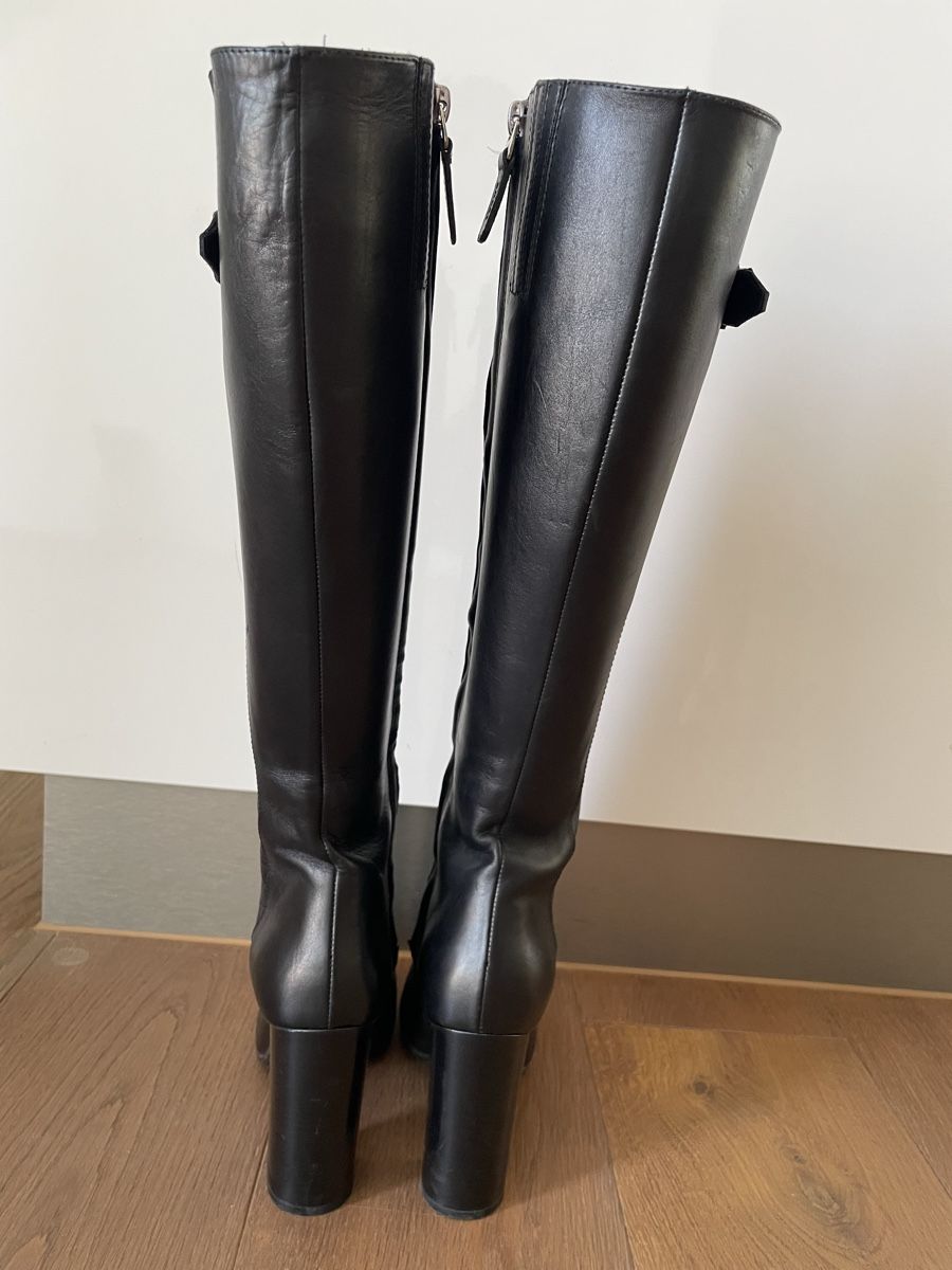 Scarpe da donna: BALLY Lederstiefel Damen Grösse 39 mit Absatz – Usato da Seuzach venduto da raismais 2