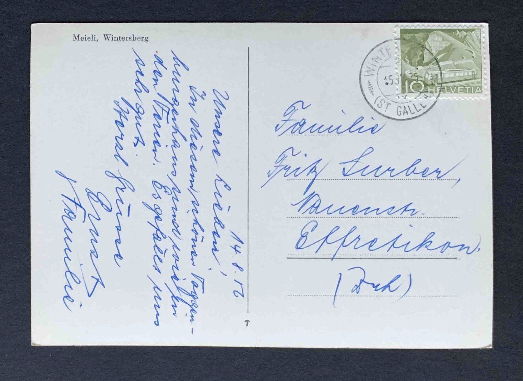 Cartoline postali: AK Meieli Wintersberg – Usato da Goldau venduto da artelier1 1
