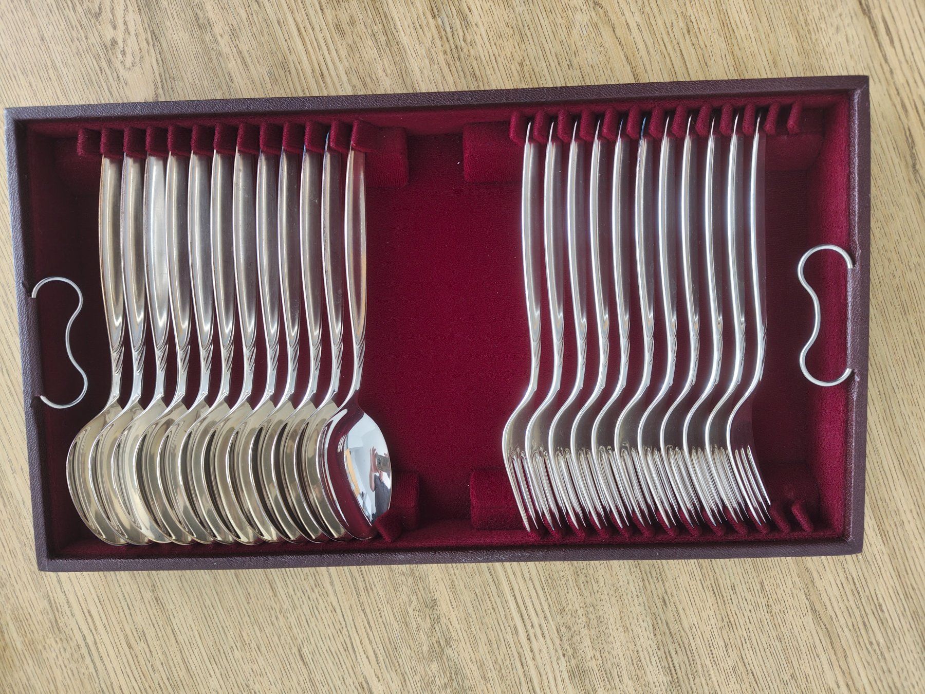 WMF Set di posate: 48 teiliges versilbertes Vintage Besteck ca.1965 – Usato da Adlikon b.Regensdf venduto da RGw