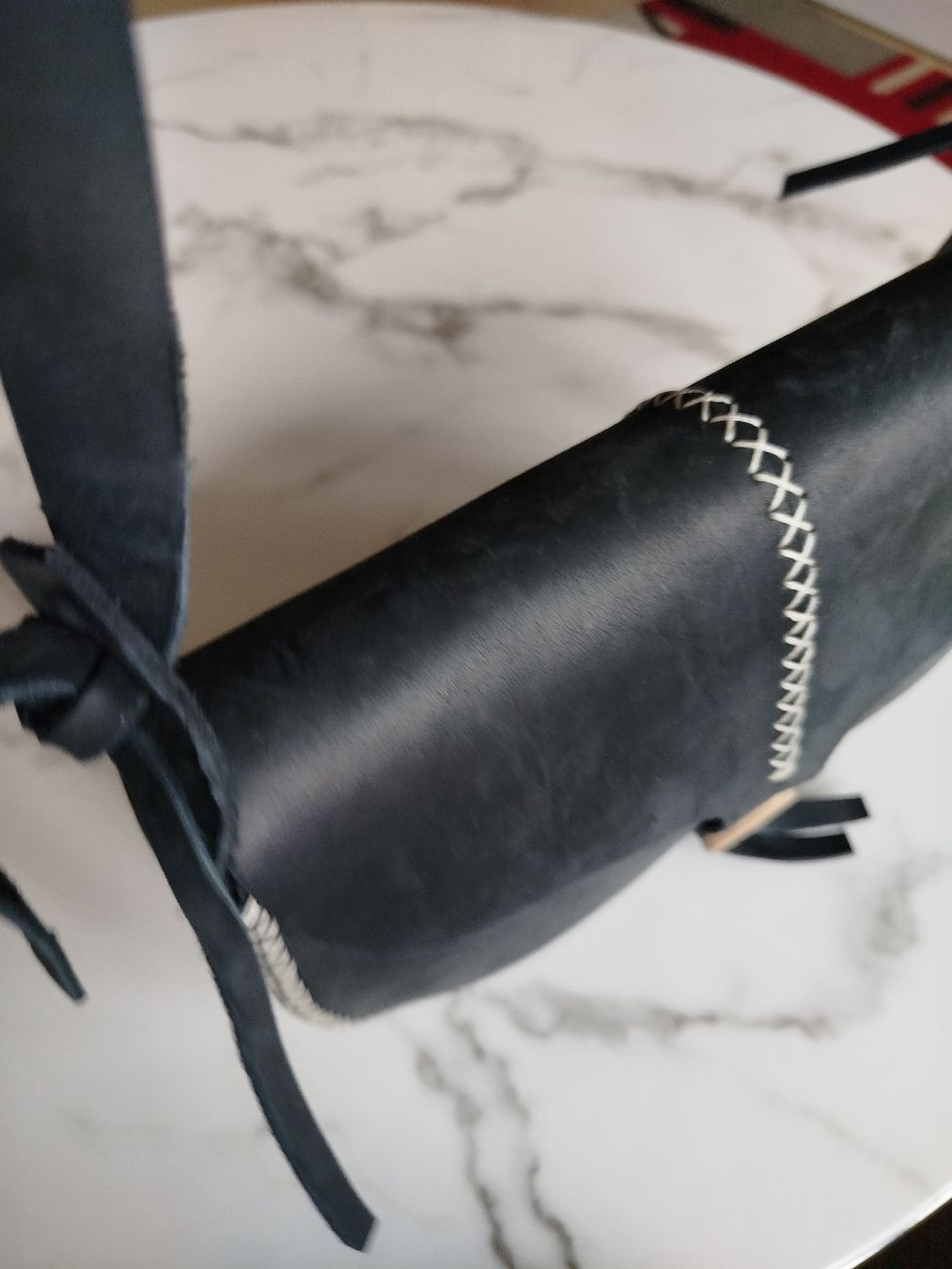 Borse da donna: Handtasche aus Kernleder – Nuovo (secondo la descrizione) da wallisellen venduto da kuriala555 1