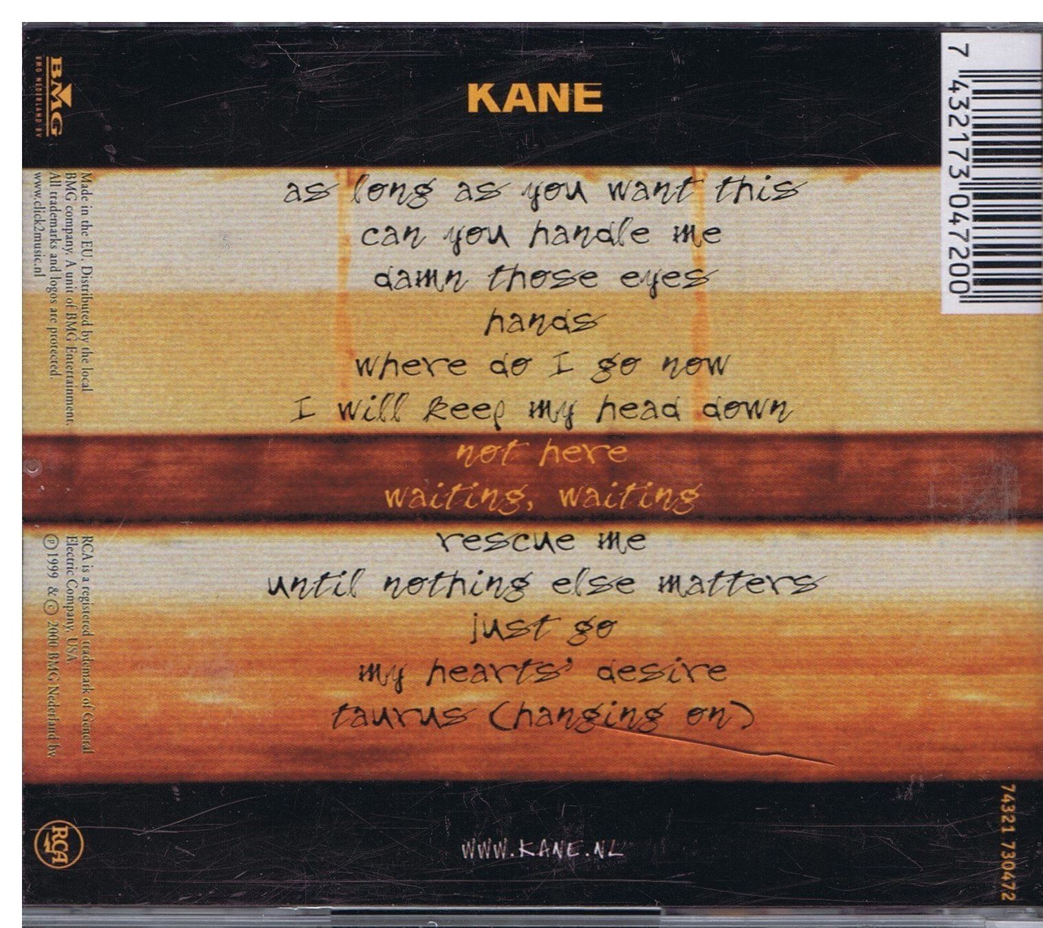 CDs: KANE / As long as you want this – Gebraucht aus Unterengstringen von Lastchance 1