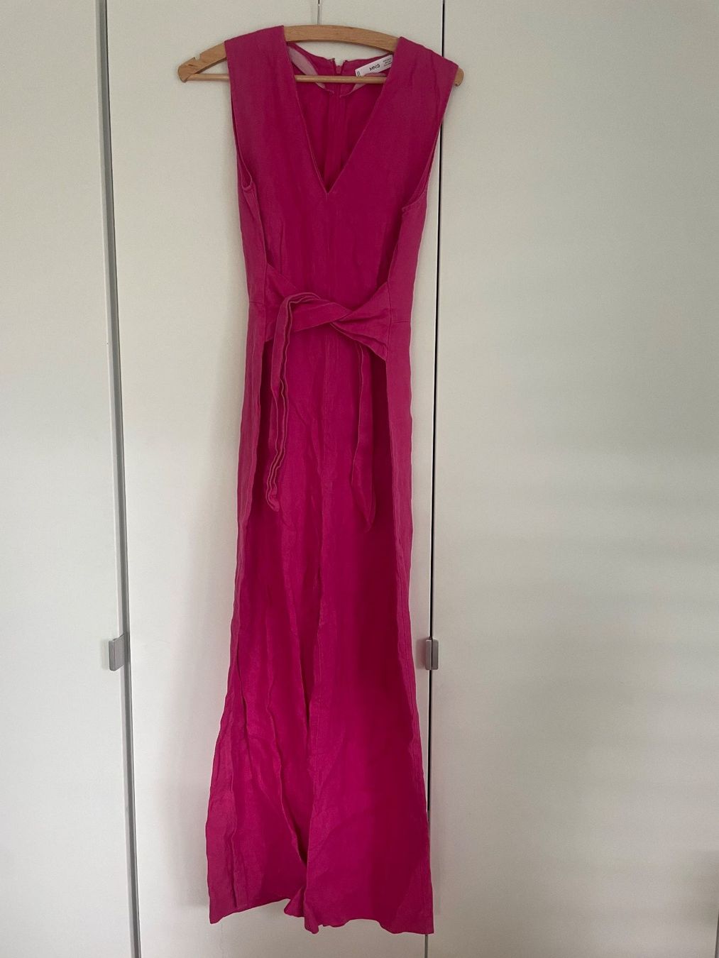 Mango Tute: Mango Leinen Jumpsuit pink – Usato da Willisau venduto da HV77
