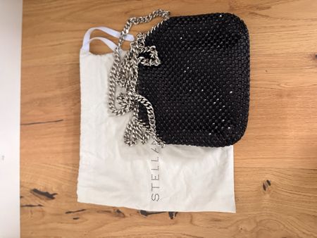 Stella McCartney Falabella Mini Tote – Crystal Mesh / Strass