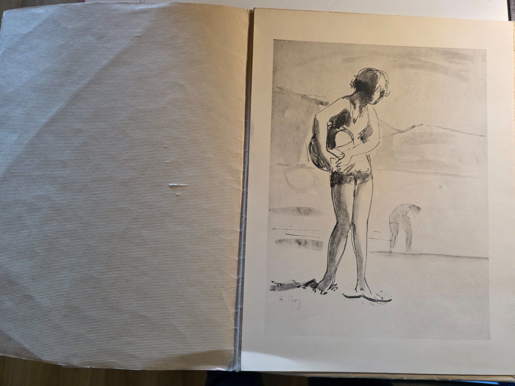 Grafica & Litografie: Hanni Bay - Strandbar - Lithographie in Mappe – Usato da Walterswil BE venduto da Lonitti 1