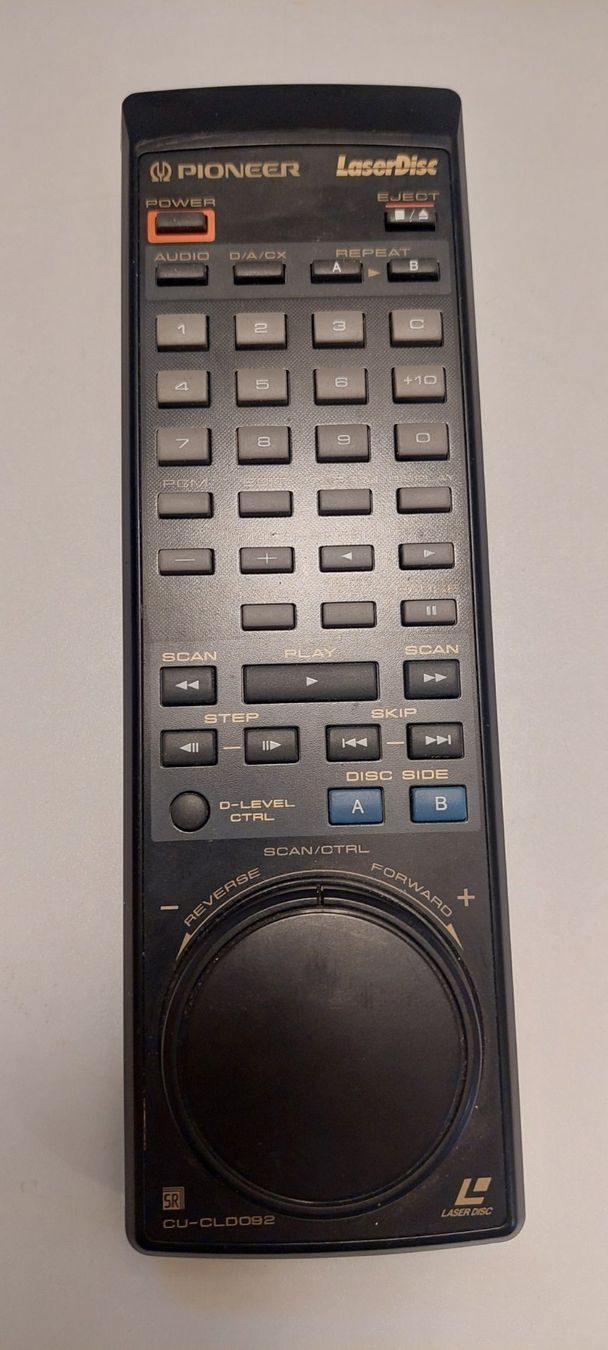 Pioneer Fernbedienungen: Pioneer CU-CLD082 Télécommande pour LaserDisc – Gebraucht aus Chapelle-s-Moudon von gerryp
